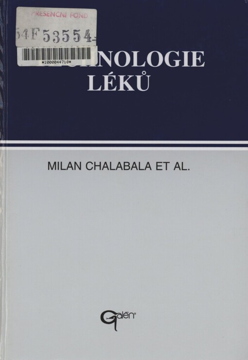 Technologie léků: galenika