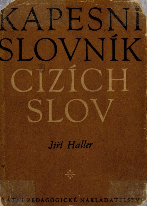 Kapesní slovník cizích slov