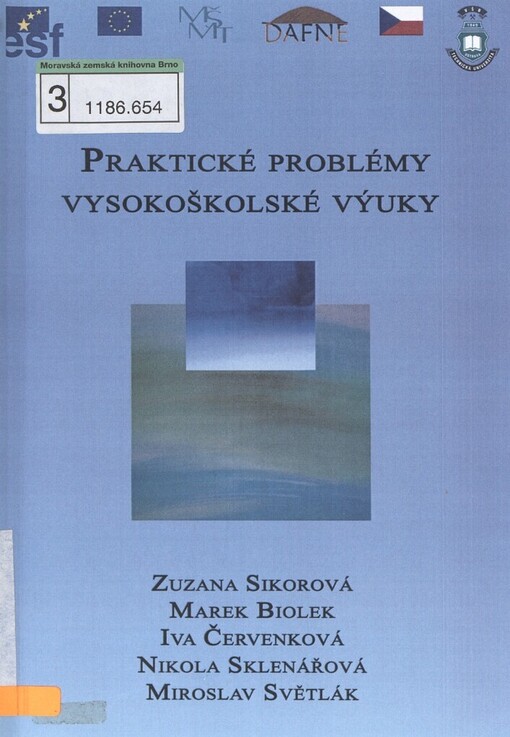 Praktické problémy vysokoškolské výuky