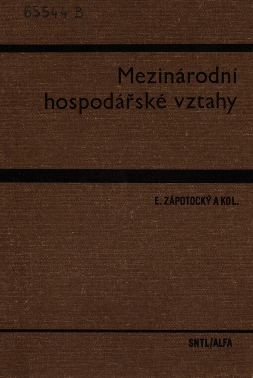 Mezinárodní hospodářské vztahy