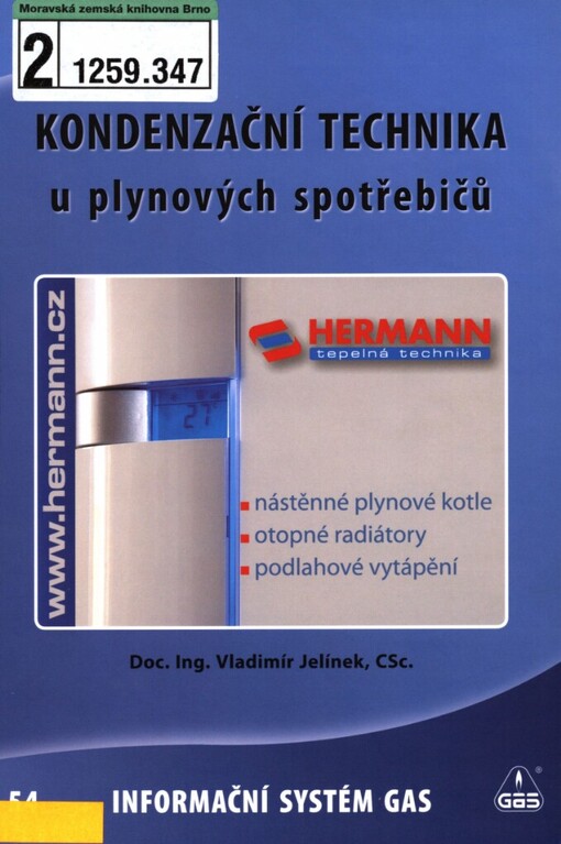 Kondenzační technika u plynových spotřebičů