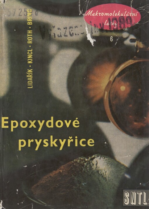 Epoxydové pryskyřice :určeno chemikům z oboru plastických hmot a technikům v prům. elektrotechn., strojír., automobilovém, leteckém, chem., potrav. aj.