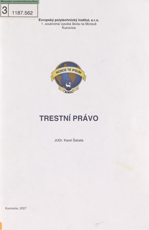 Trestní právo