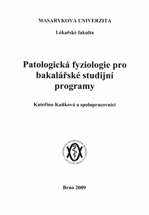 Patologická fyziologie pro bakalářské studijní programy