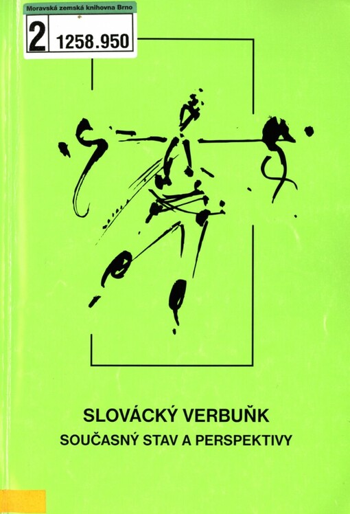 Slovácký verbuňk: současný stav a perspektivy