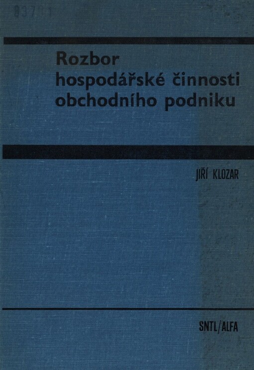 Rozbor hospodářské činnosti obchodního podniku