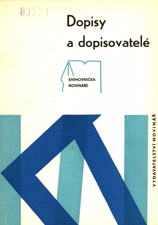 Dopisy a dopisovatelé :[sborník]