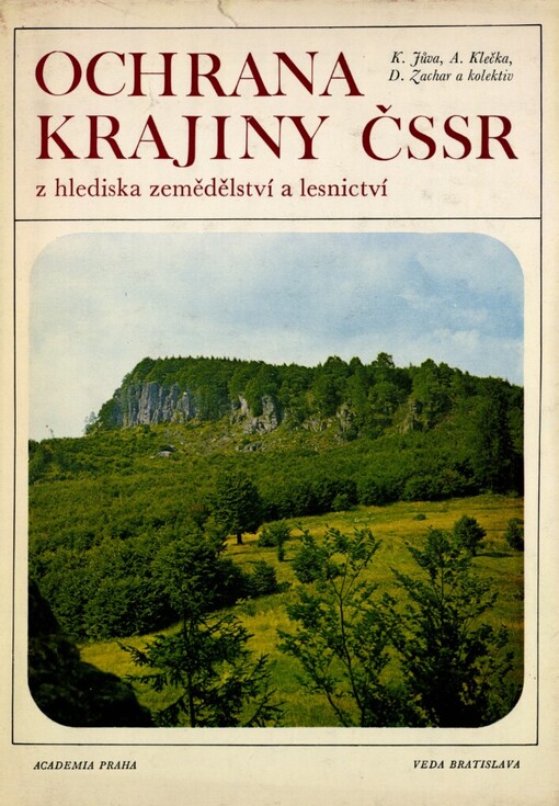 Ochrana krajiny ČSSR z hlediska zemědělství a lesnictví