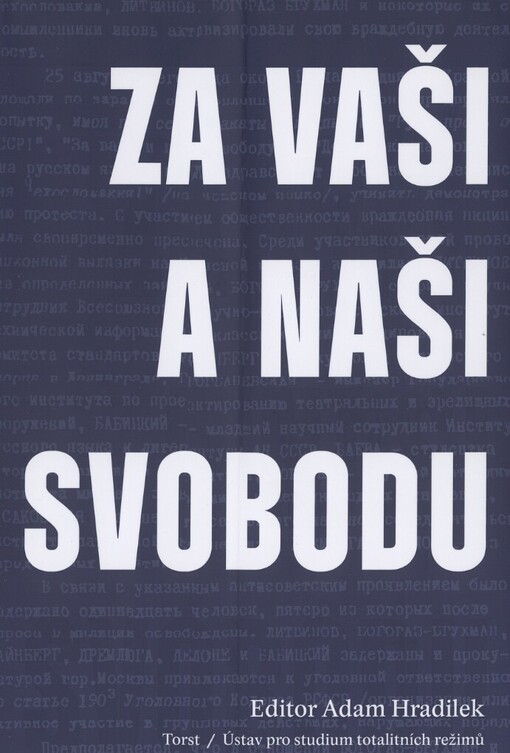Za vaši a naši svobodu