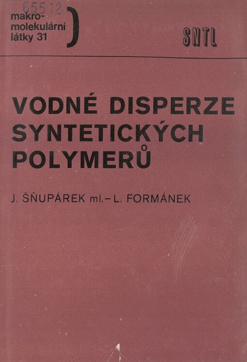 Vodné disperze syntetických polymerů