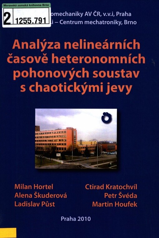 Analýza nelineárních časově heteronomních pohonových soustav s chaotickými jevy