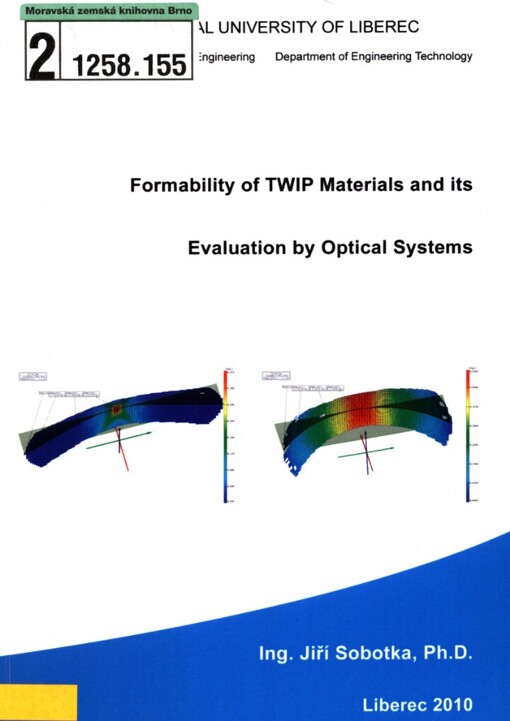 Formability of TWIP materials and its evaluation by optical systems