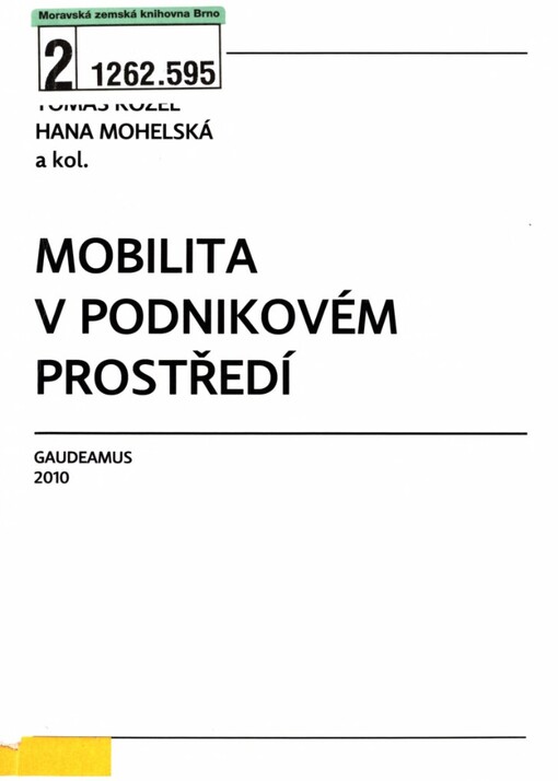 Mobilita v podnikovém prostředí