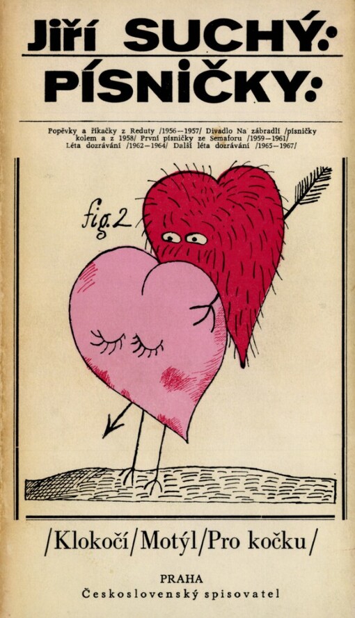 Písničky : (Klokočí, Motýl, Pro kočku)