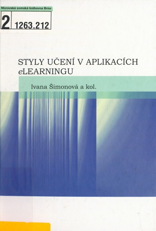 Styly učení v aplikacích eLearningu