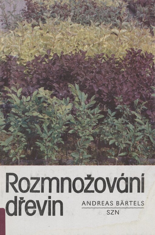 Rozmnožování dřevin
