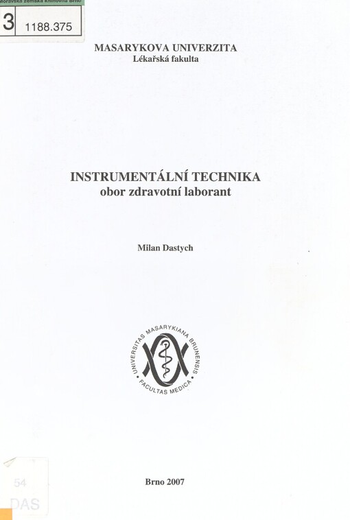 Instrumentální technika: obor zdravotní laborant