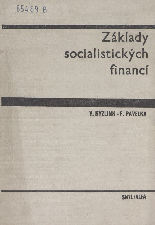 Základy socialistických financí