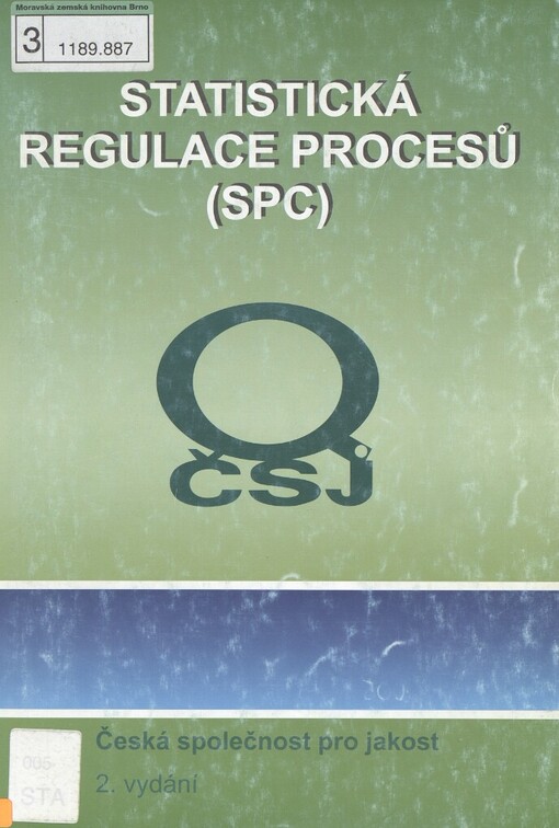 Statistická regulace procesů (SPC): příručka