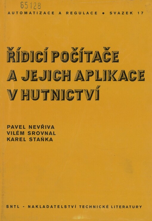 Řídicí počítače a jejich aplikace v hutnictví