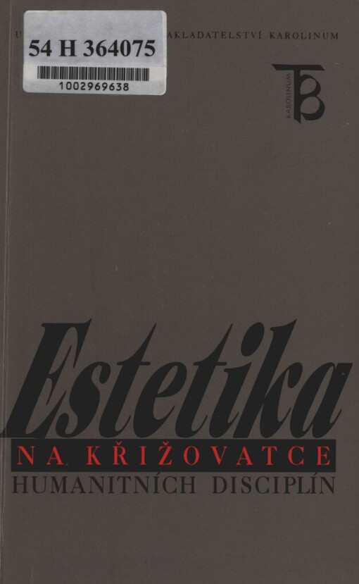 Estetika na křižovatce humanitních disciplín