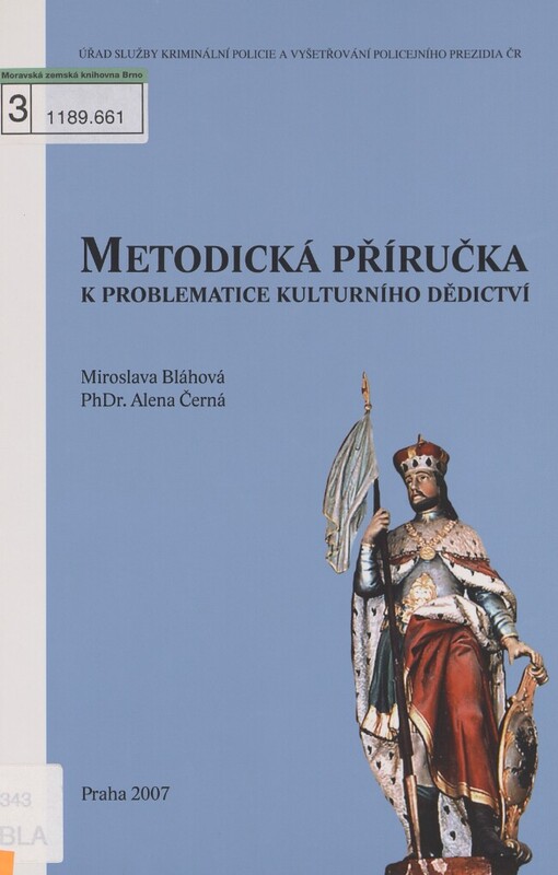 Metodická příručka k problematice kulturního dědictví