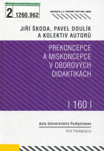 Prekoncepce a miskoncepce v oborových didaktikách