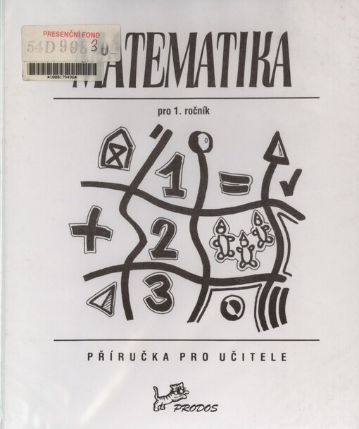 Matematika pro 1. ročník: příručka pro učitele