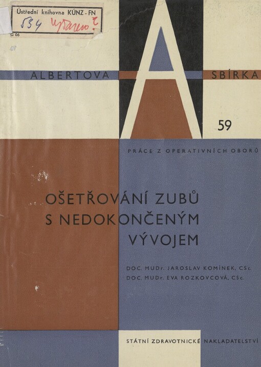 Ošetřování zubů s nedokončeným vývojem