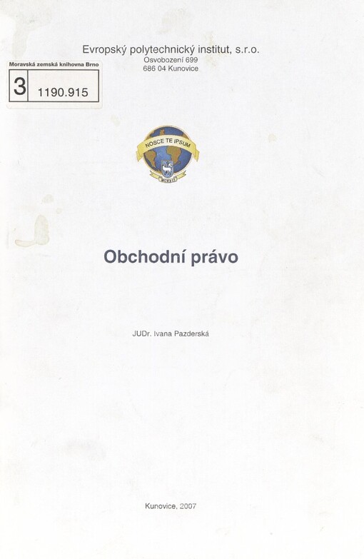 Obchodní právo