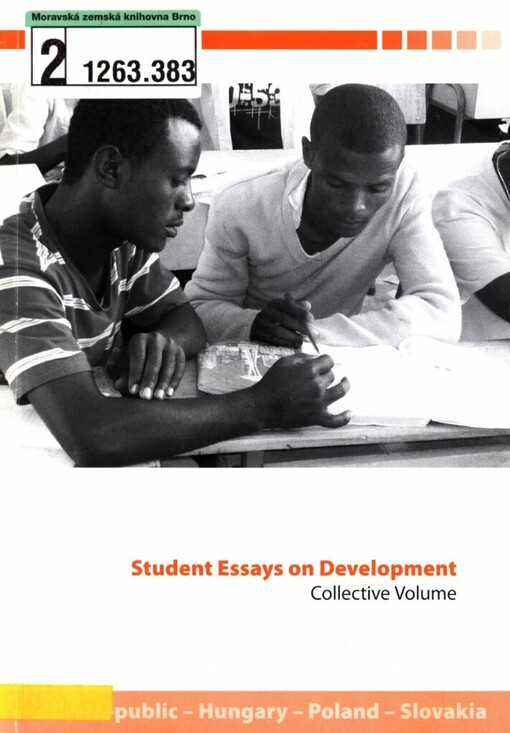 Student essays on development: collective volume - Czech Republic, Hungary, Poland, Slovakia