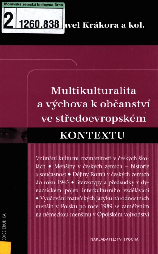 Multikulturalita a výchova k občanství ve středoevropském kontextu