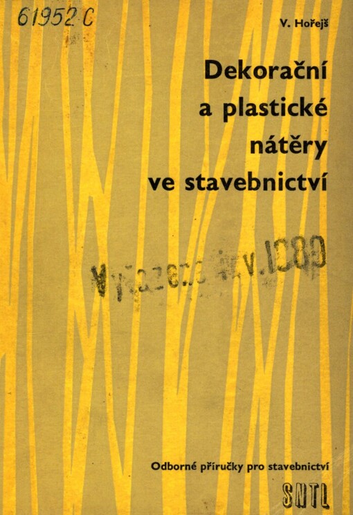 Dekorační a plastické nátěry ve stavebnictví