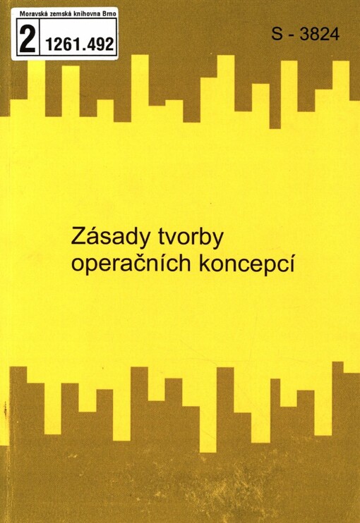Zásady tvorby operačních koncepcí