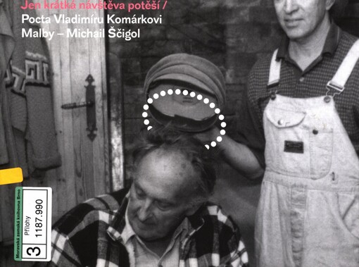 Jen krátká návštěva potěší :pocta Vladimíru Komárkovi : malby - Michail Ščigol