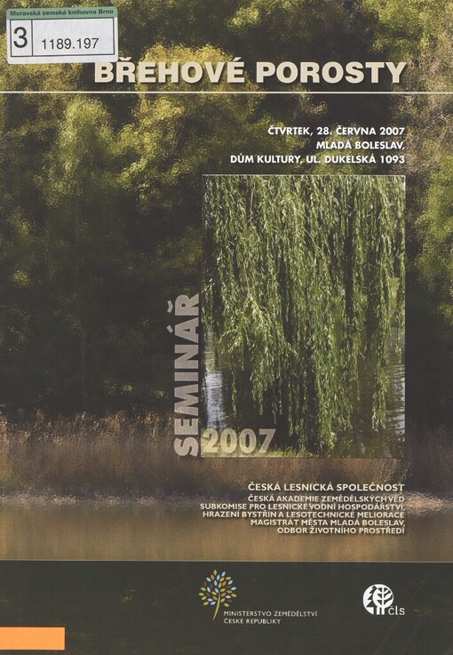 Břehové porosty: sborník referátů : 28. června 2007, Mladá Boleslav