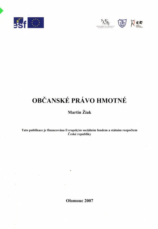 Občanské právo hmotné