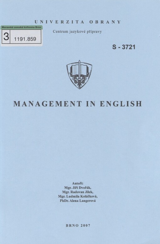 Management in English