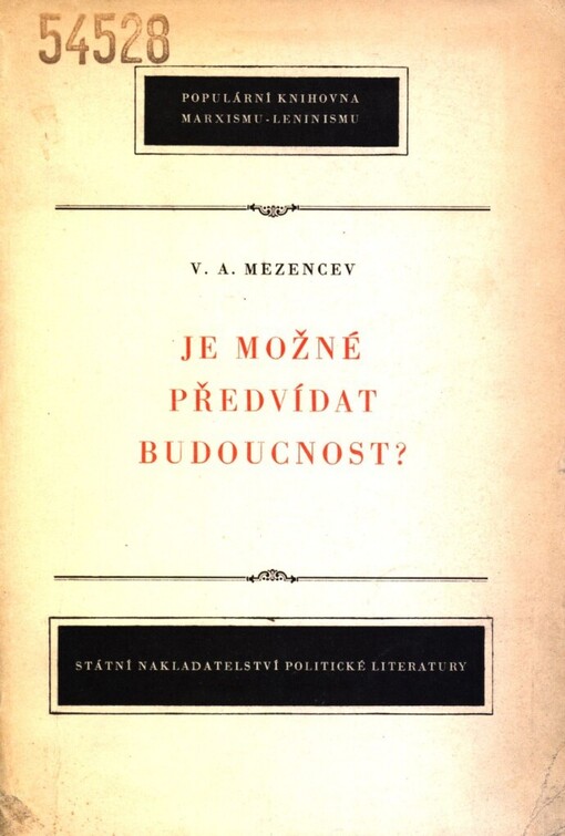 Je možné předvídat budoucnost?