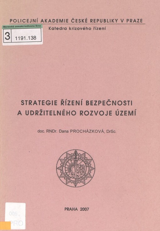 Strategie řízení bezpečnosti a udržitelného rozvoje území