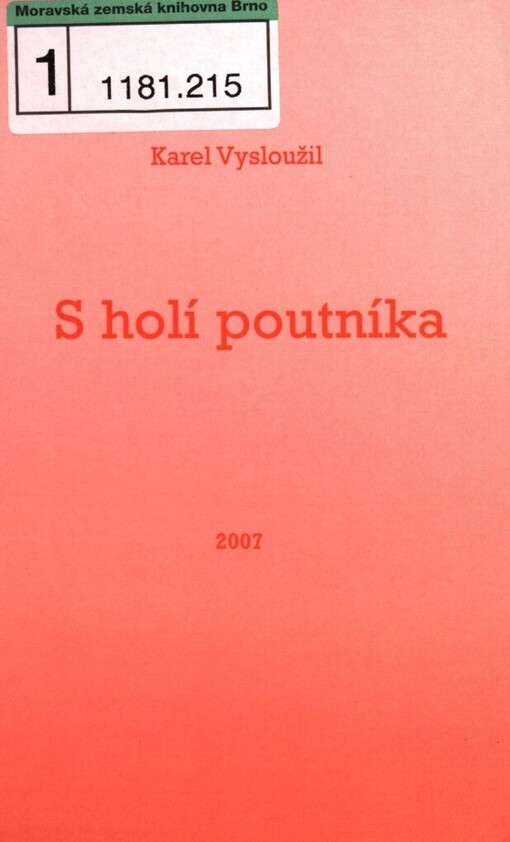 S holí poutníka