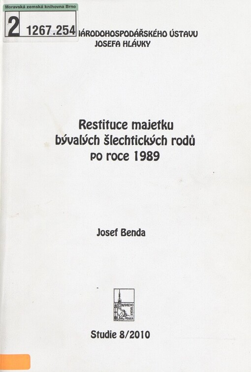 Restituce majetku bývalých šlechtických rodů po roce 1989