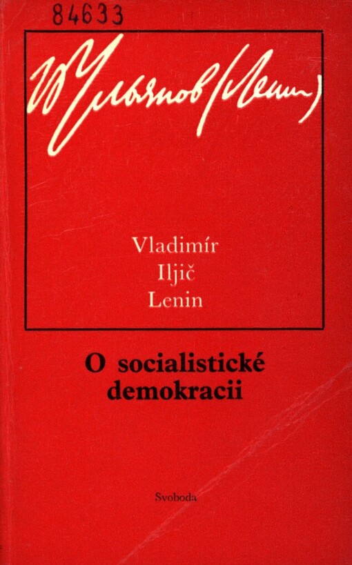 O socialistické demokracii :[sborník]