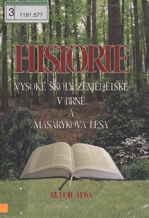 Historie Vysoké školy zemědělské v Brně a 
