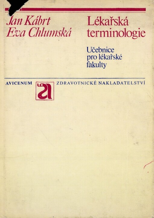 Lékařská terminologie: učebnice pro lék. fakulty