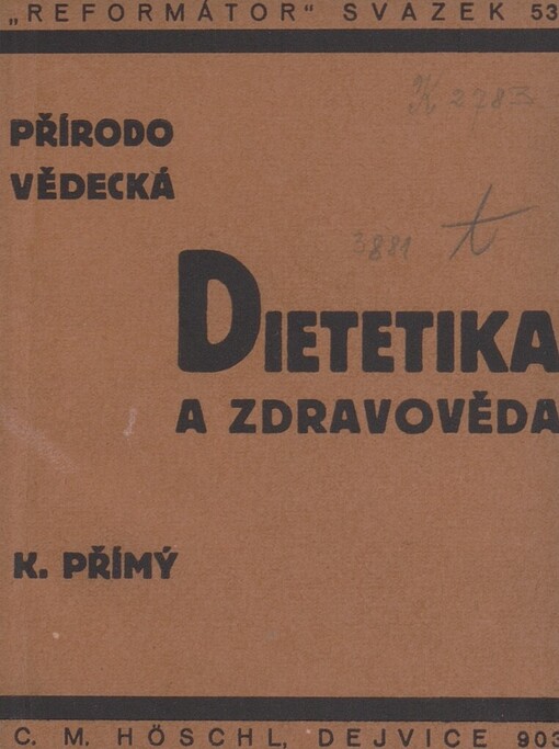 Přírodovědecká dietetika a zdravověda