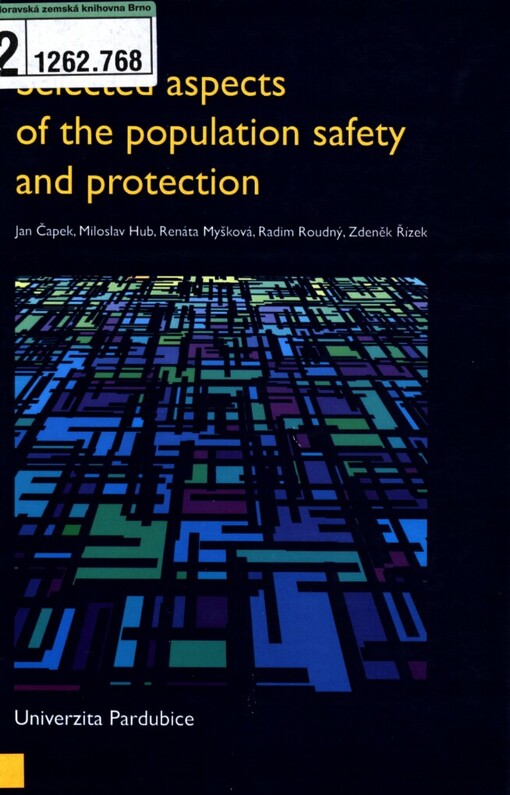 Selected aspects of the population safety and protection