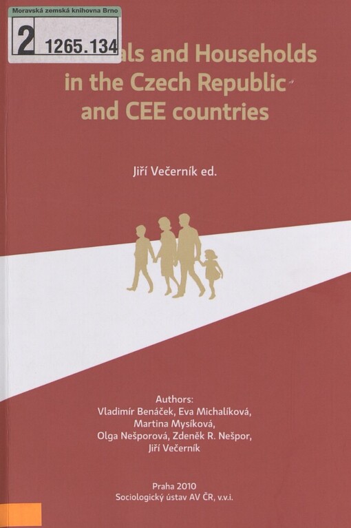 Individuals and households in the Czech Republic and CEE countries