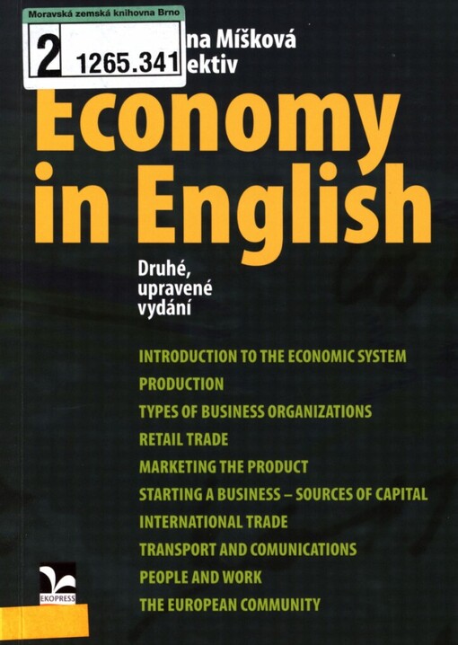 Economy in English