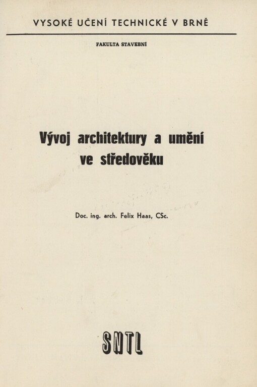 Vývoj architektury a umění ve středověku